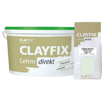 CLAYFIX Lehm-Anstrich (in Pulverform)