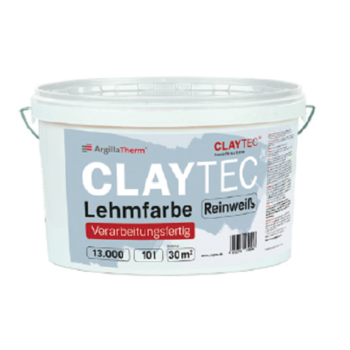 CLAYTEC Lehmfarbe reinweiß