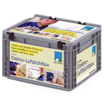 Elektro-Luftdichtbox klein